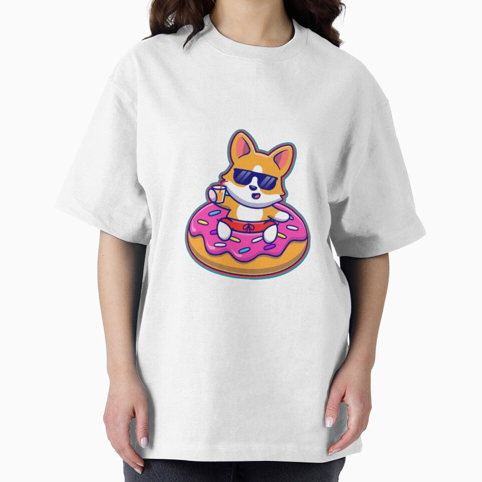 kawaii dog with sunglass by comicc