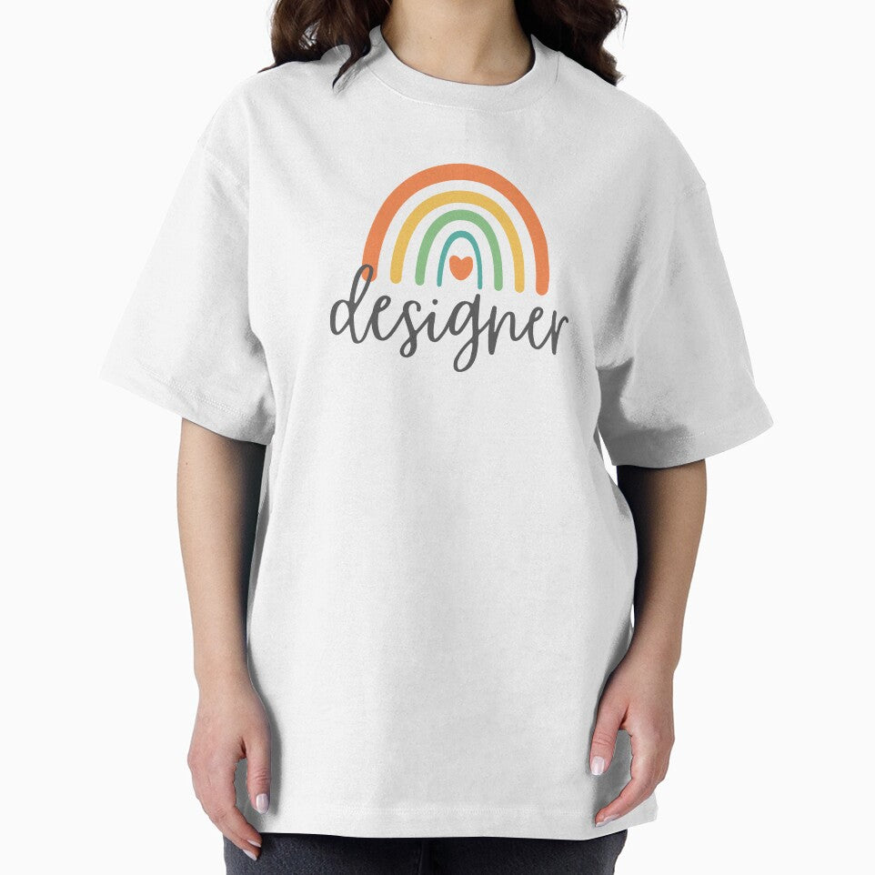 Designer - Colorful Rainbow - Heart - Career by patternjp