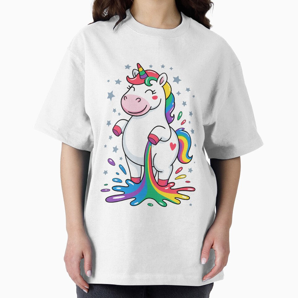 Chubby Rainbow Unicorn Splash by KageCraft