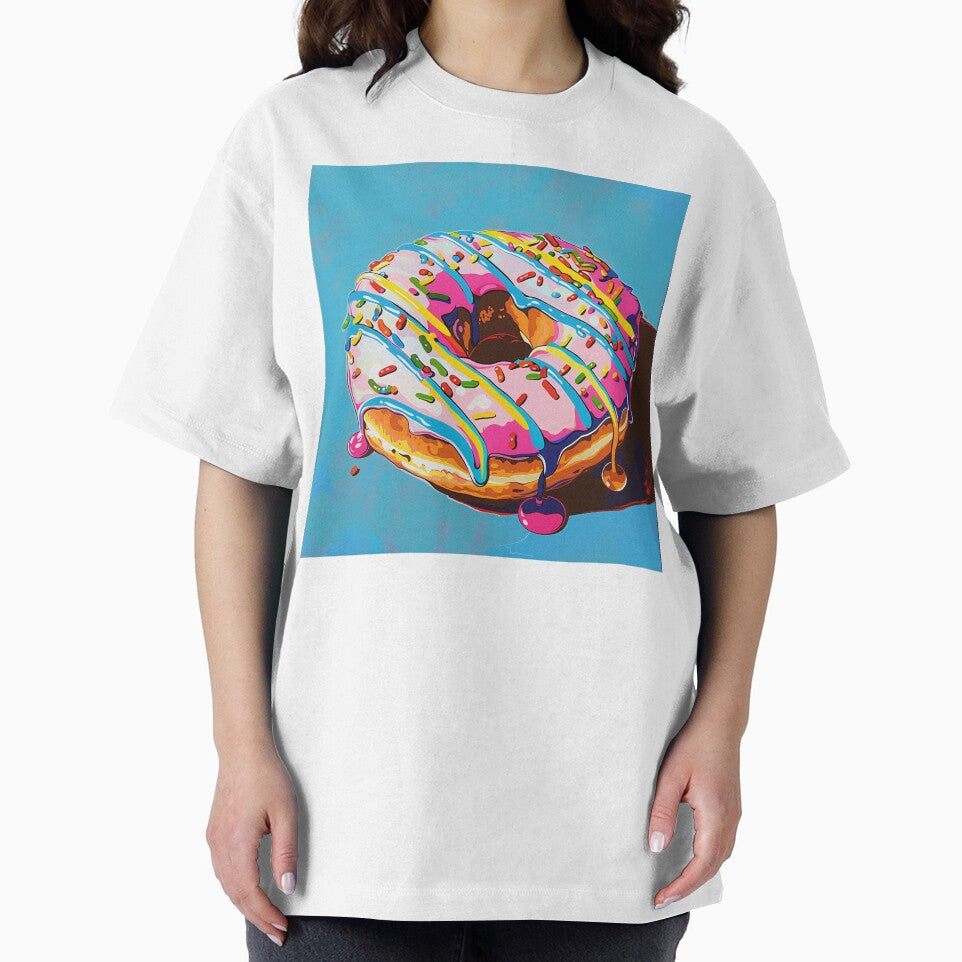 Iced Donut Pop Art 1 by AstroRisq
