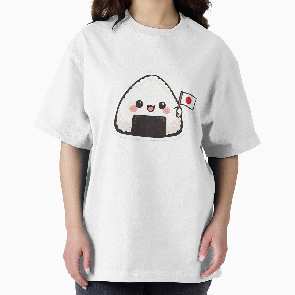 Kawaii Onigiri Rice Ball – Cute Japanese Snack Design by DesignEG