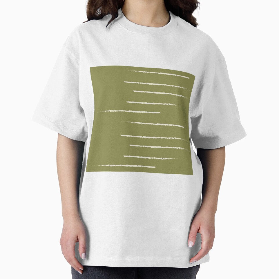 Warm Minimalism Stripe Artichoke Beige by susycosta