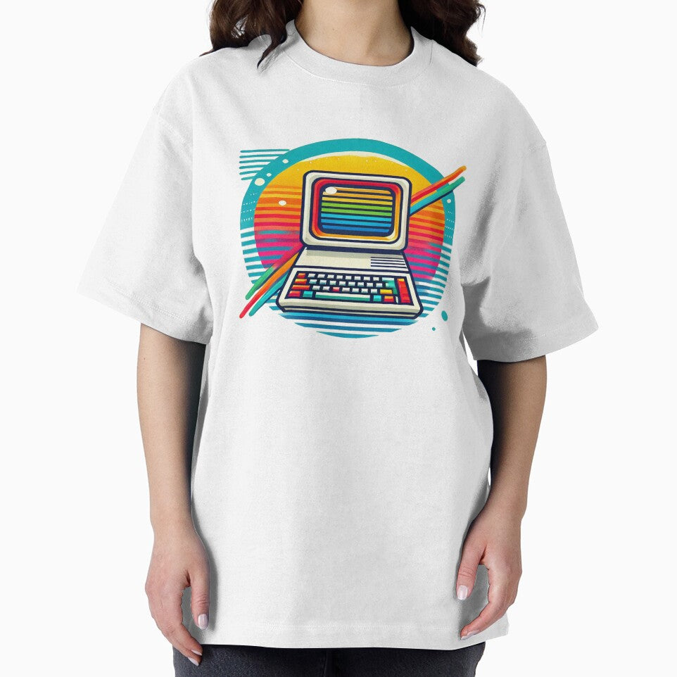 Vintage 80s Computer by Genady