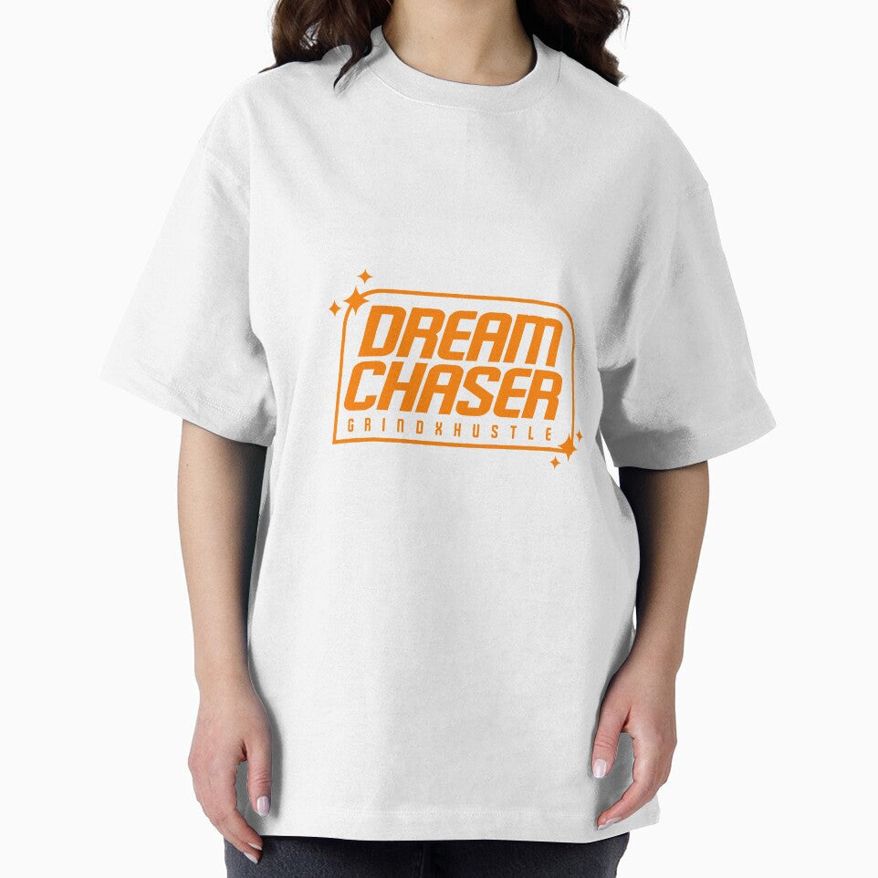 Dream Chaser Retro Y2K Badge – Grind X Hustle Streetwear Graphic by VinMerch