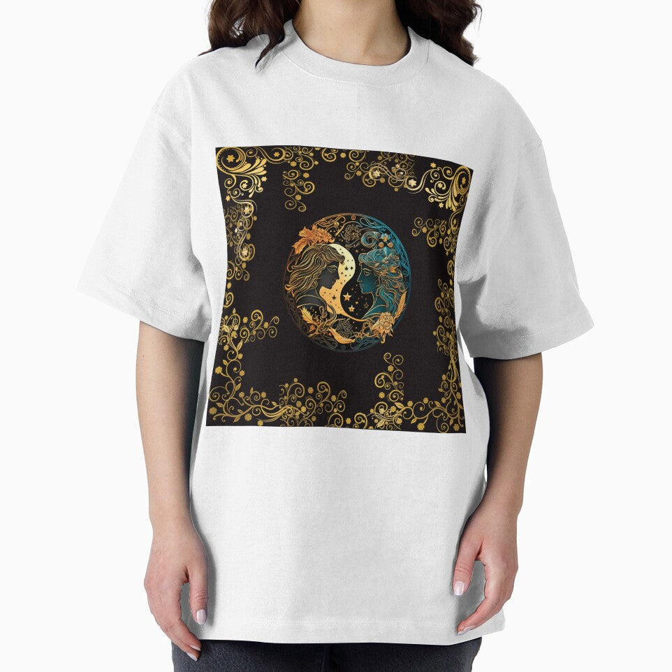 GEMINI ZODIAC SIGN ON BLACK AND WITHOUT FONT by ORIGENcreate