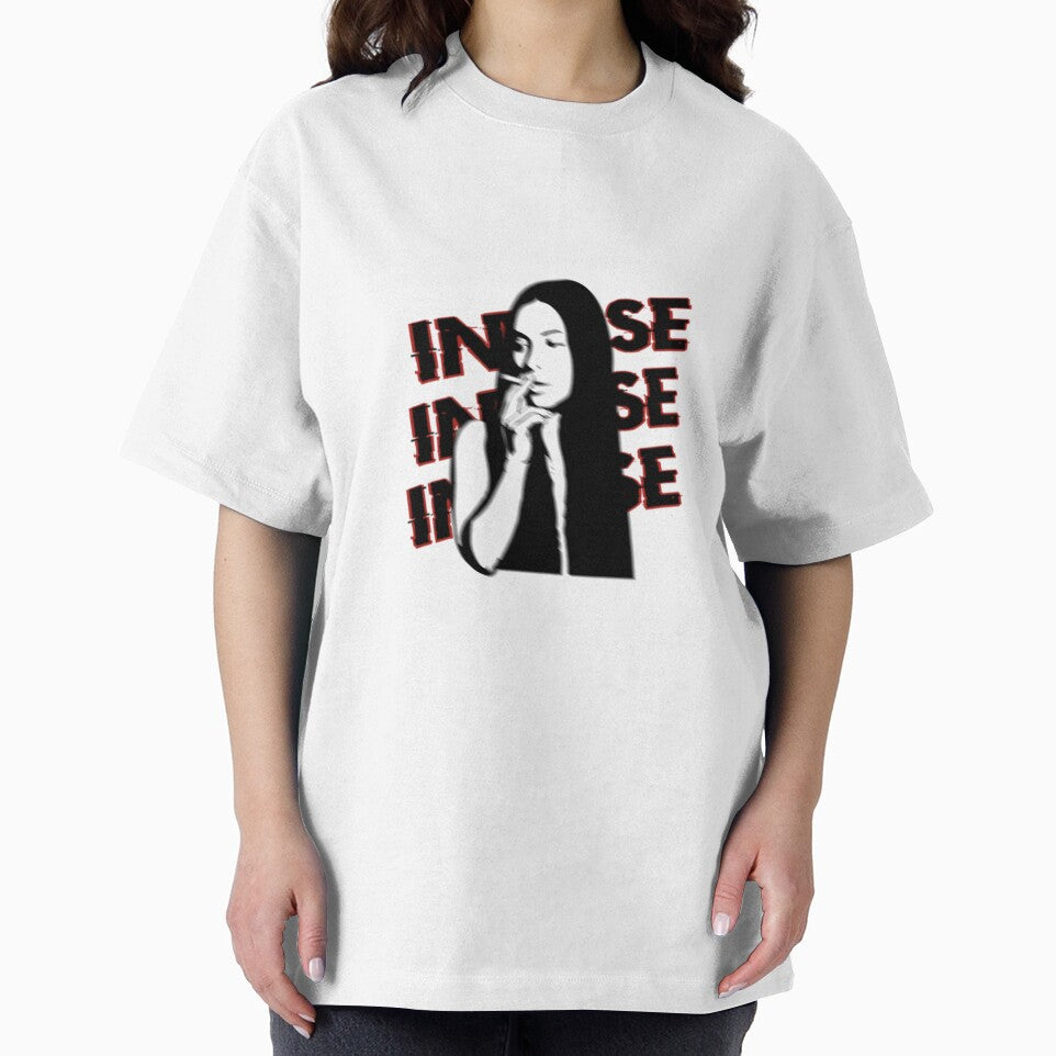 INVRSE Cigarette Silhouette-Dark Aesthetic Y2K Graphic by INVRSE