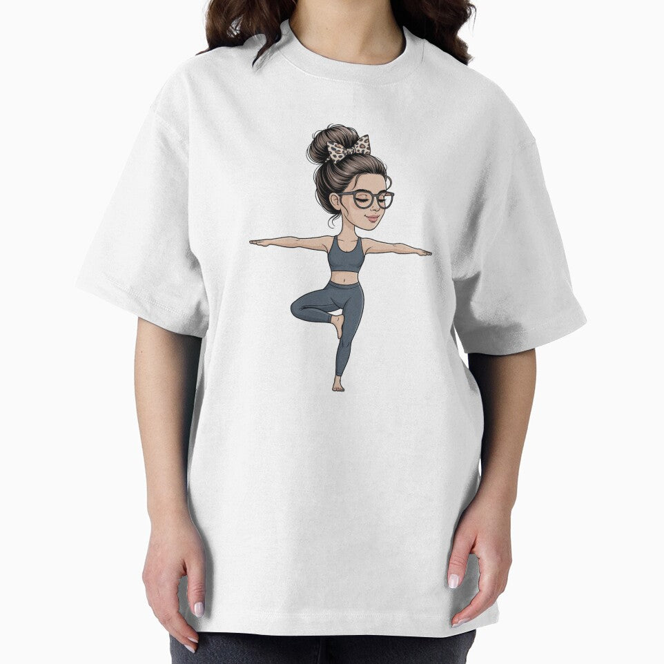Yoga Girl Balance Pose by QuiteOrbit
