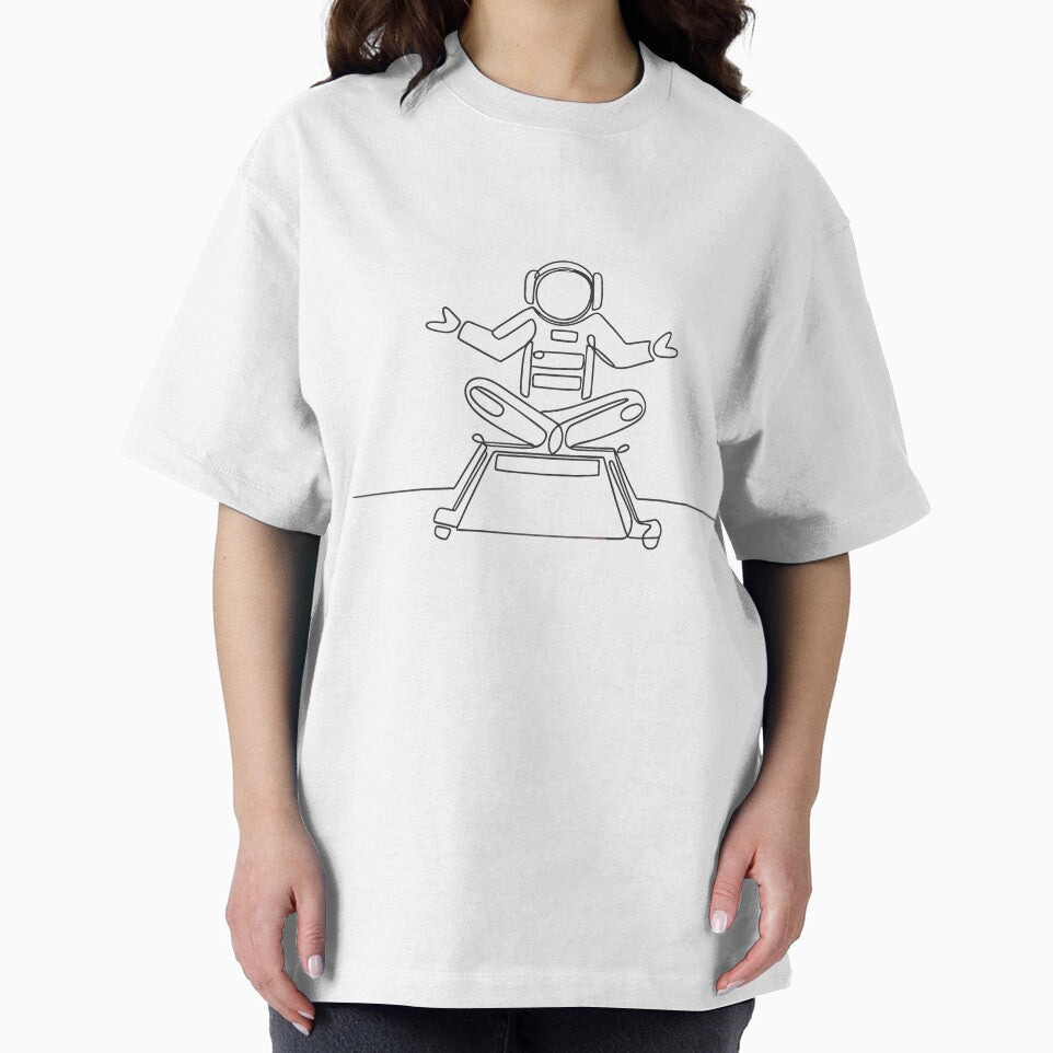 Chair Yoga astronaut by jkrphoto