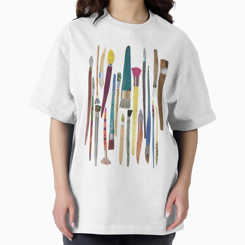 Paintbrushes Collage by jenbucheli