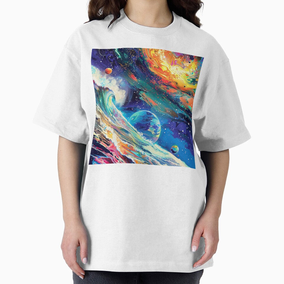 Ocean Planet Retro Pop Art 4 by AstroRisq
