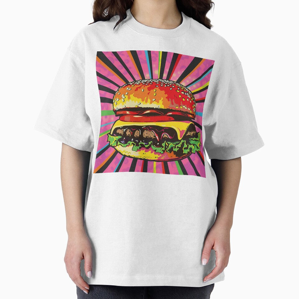 Hamburger Pop Art 8 by AstroRisq