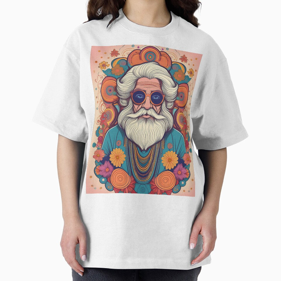 Elderly Whitee Hippie by Marcite