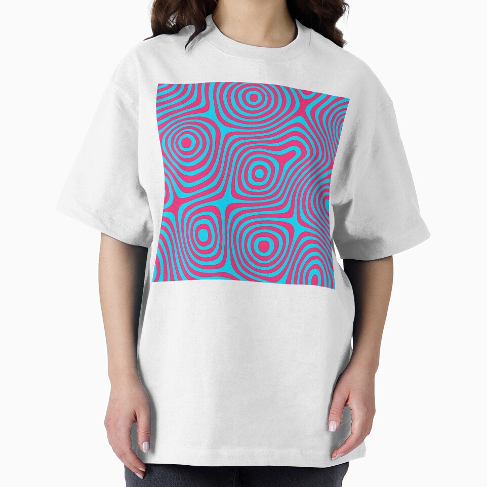 Psyche Circles – Turquoise & Hot Pink Vibes by Creative Lab by JMC