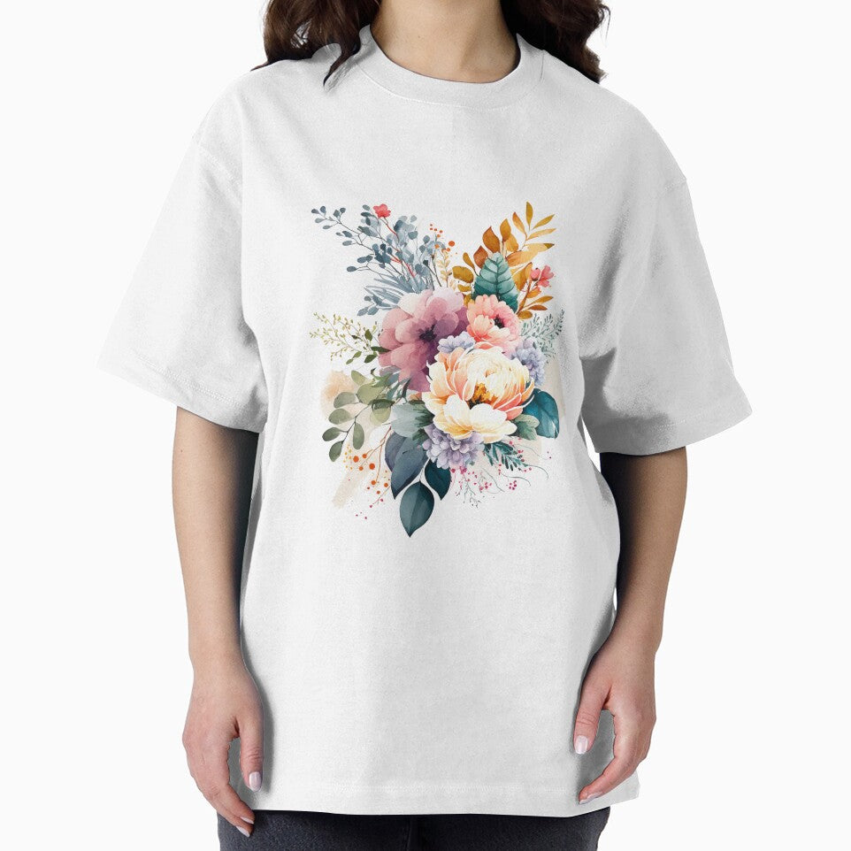 Soft Watercolor Flower Bunch by ImaginePrintsHQ