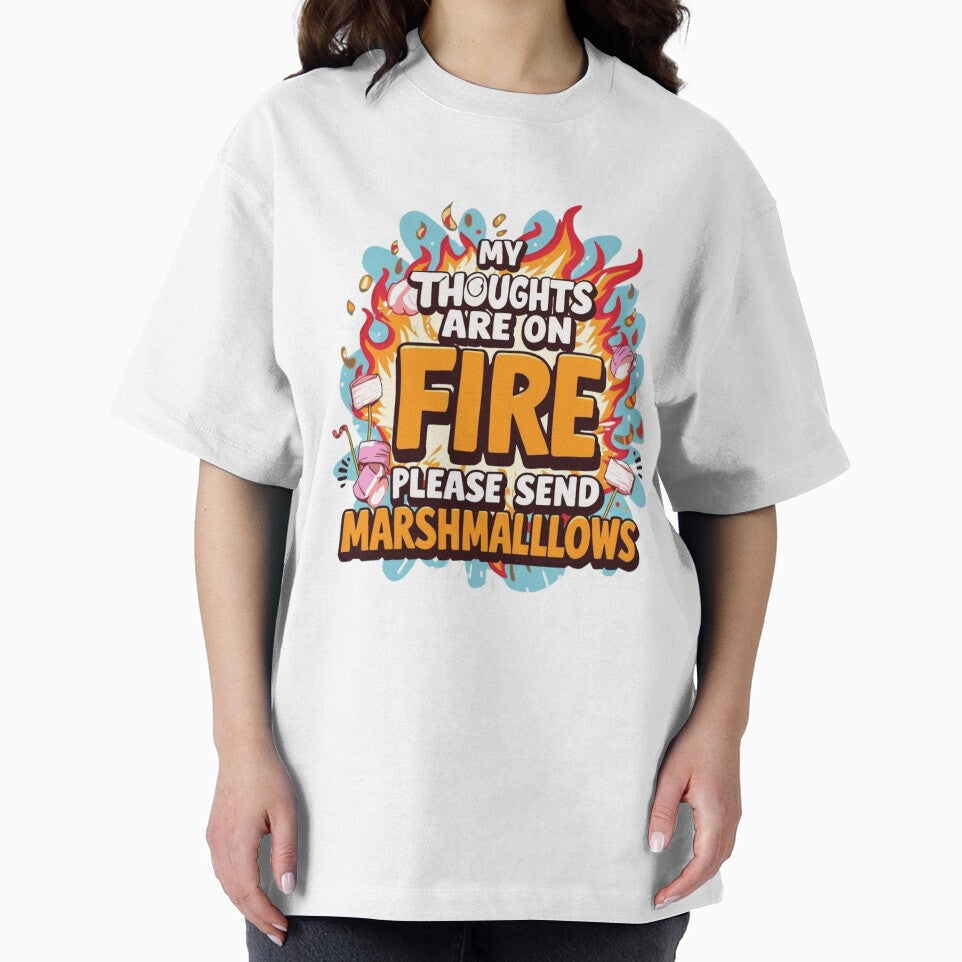 Thoughts on Fire Funny Quote by WisknowDesigns