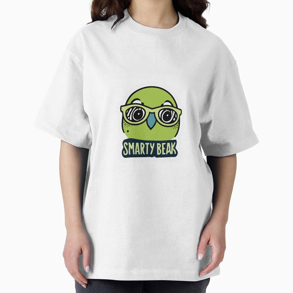 Smarty Beak Parrotlet with Glasses - Comic Book Style Illustration by NiftyWrx