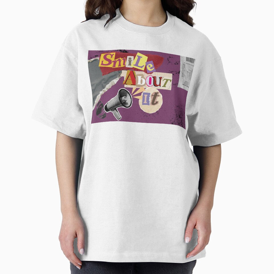 Smile About It | Grunge Y2K Design by CyberangelPrint