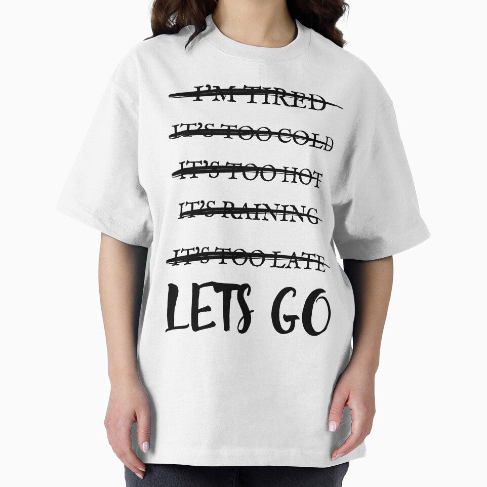 LETS GO / Fitness Inspirational Line by Chris Mpasirogloy