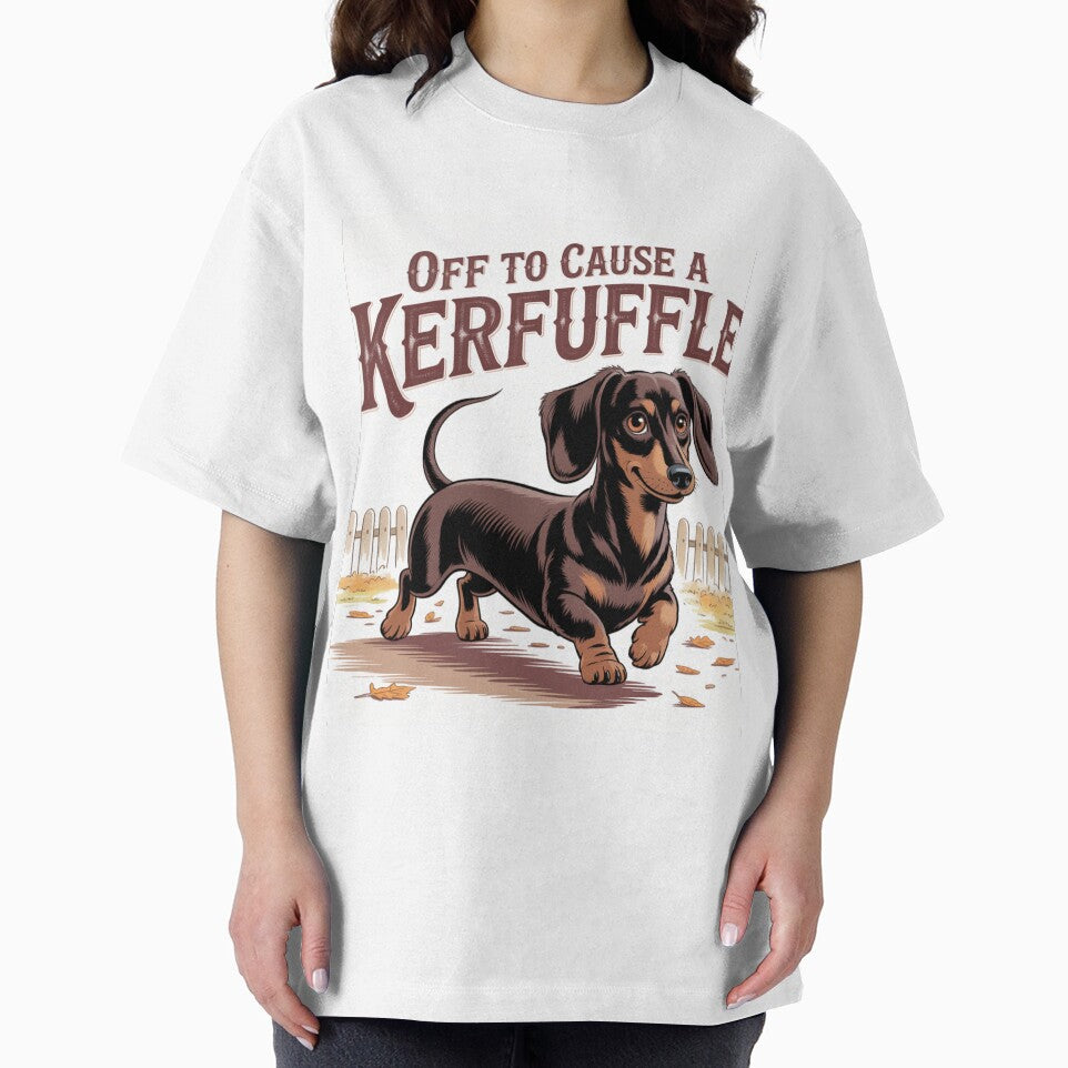 Off to Cause A Kerfluffle Dachshund by karolinao746