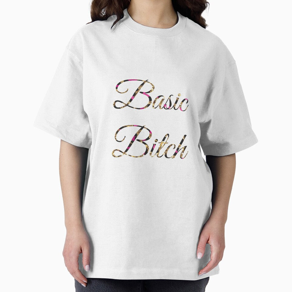 Basic Bitch - celebrate your basicness : sparkle, pink leopard by thejesssweetman