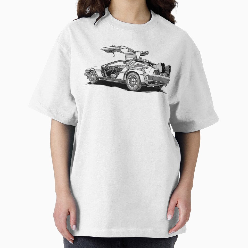 Delorean - Back Side by kyshaspace