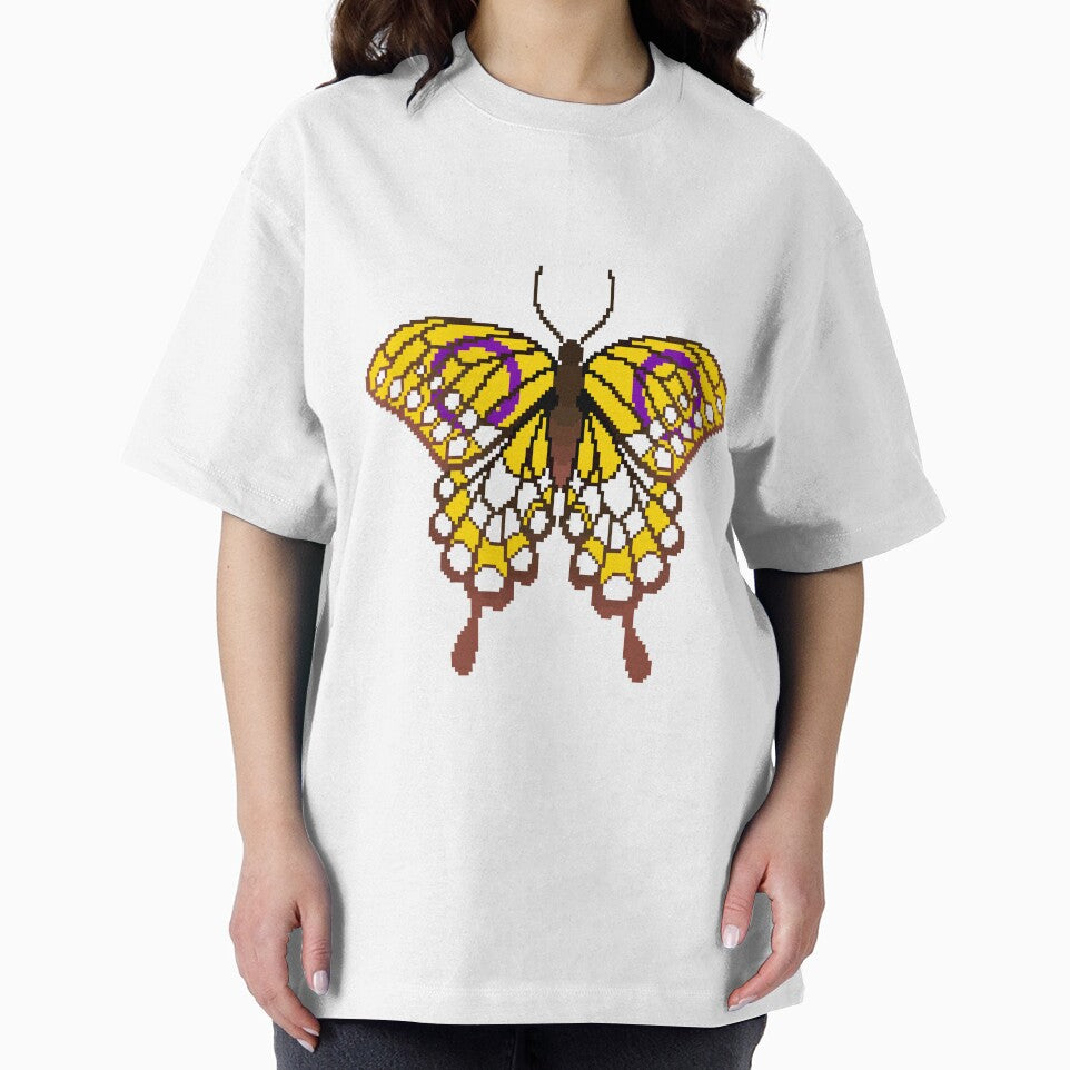 Intersex Pride Butterfly by MetallicWings15