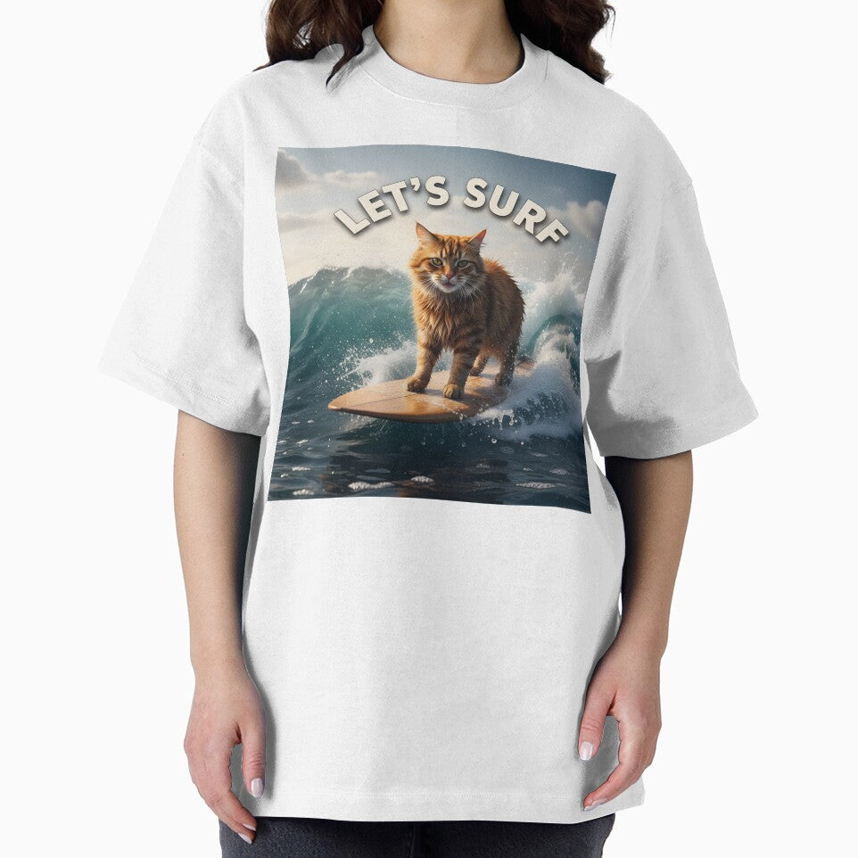 Surfing cat by UrbanView