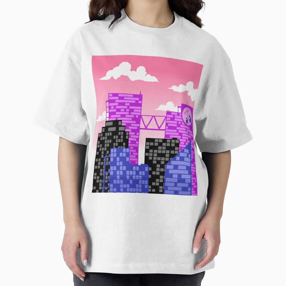 Pixel Genderfluid Pride City by MetallicWings15