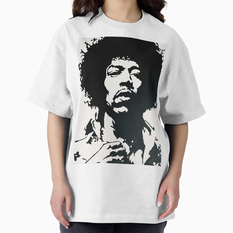 Hendrix Style Pop Art – Retro Music Legend Portrait by PopsmartUK