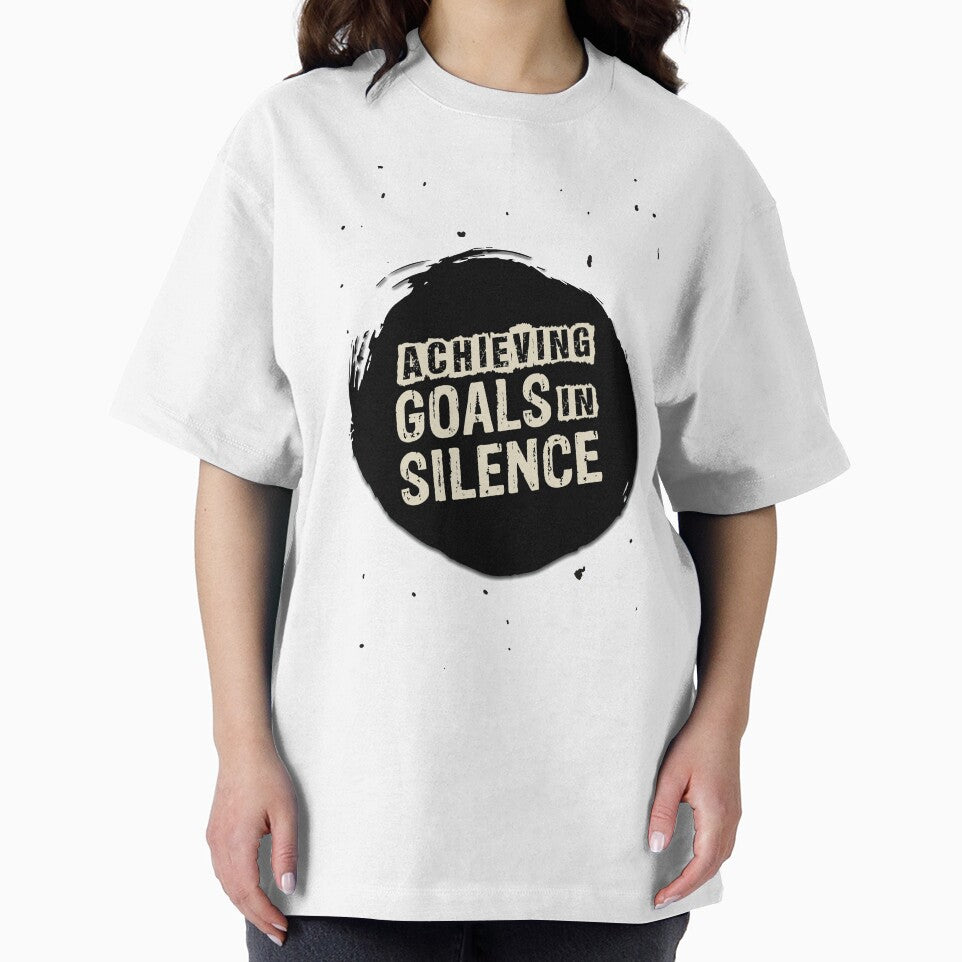 Achieving Goals in silence Inspirational Motivational Quote by creativeideaz