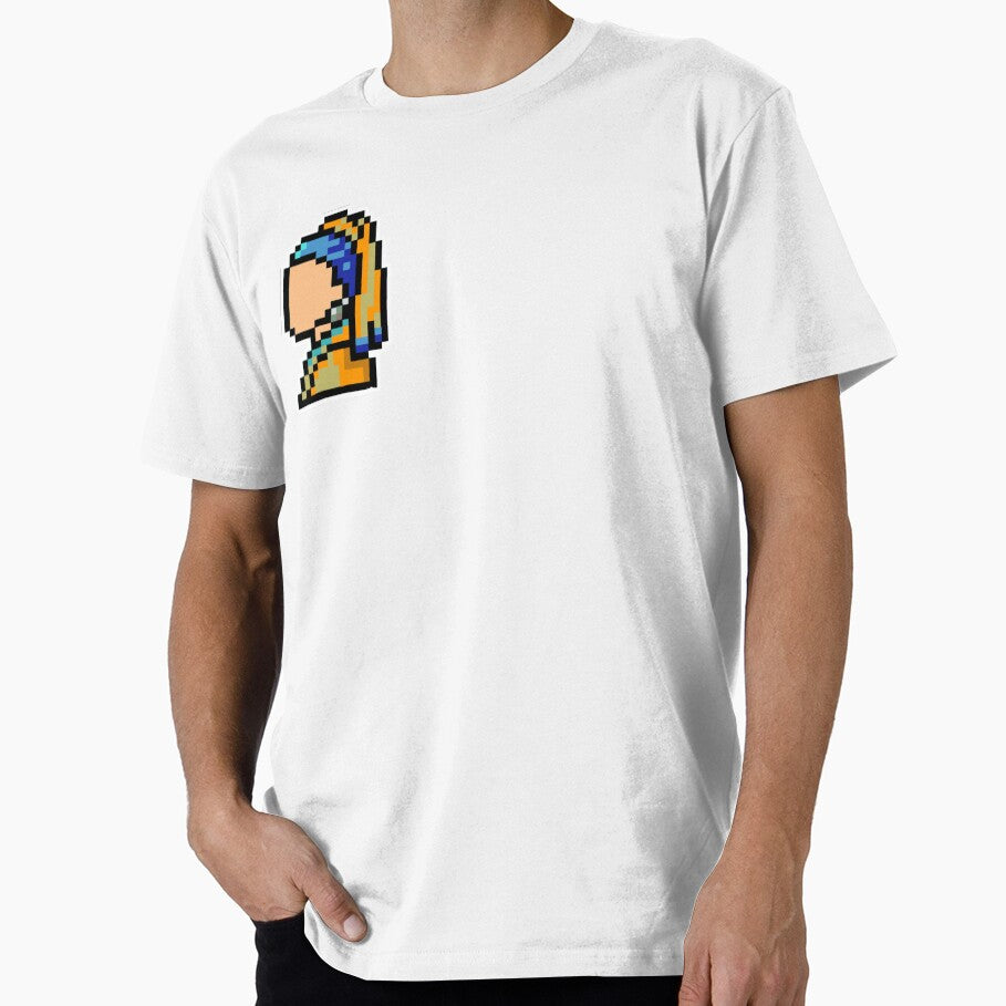 Lady with a pearl earring, pixel art by Girasoles-2022