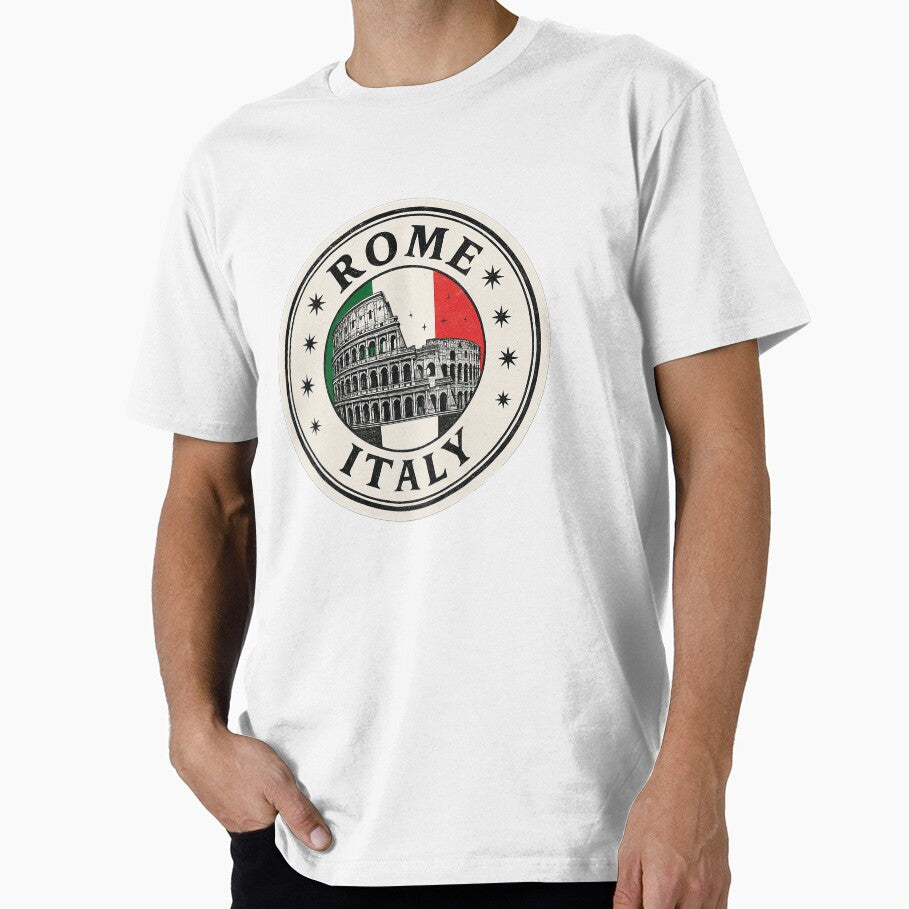 Rome Travel Sticker, Vintage Rome Travel Sticker Design, Italy, Travel Art by SusannesArtShop