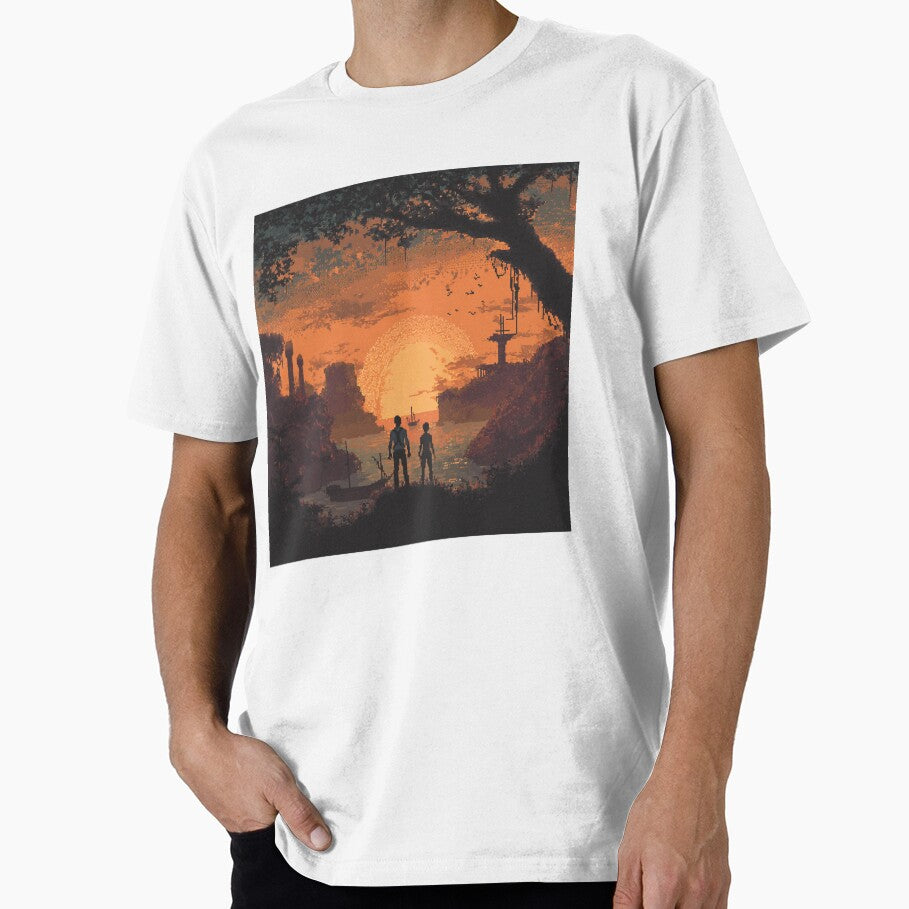 Pixel Lost Relics – Retro Adventure Explorer Artwork by Pixel8Prints