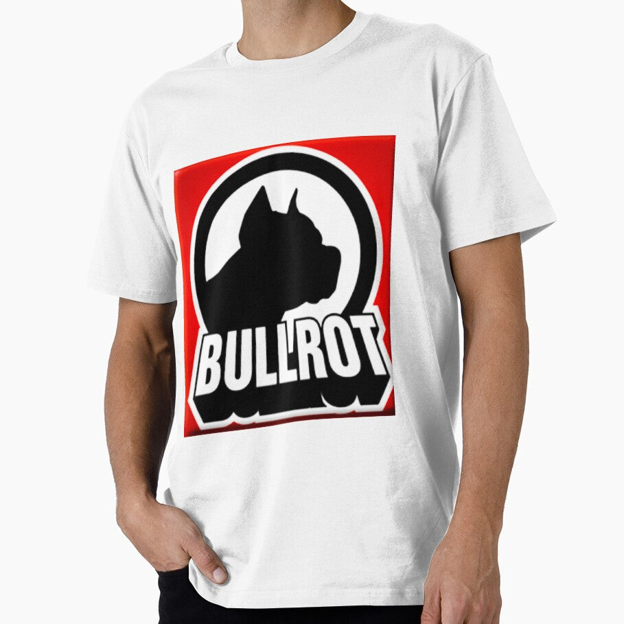 Bullrot Round Red Black White and Name by Bullrot