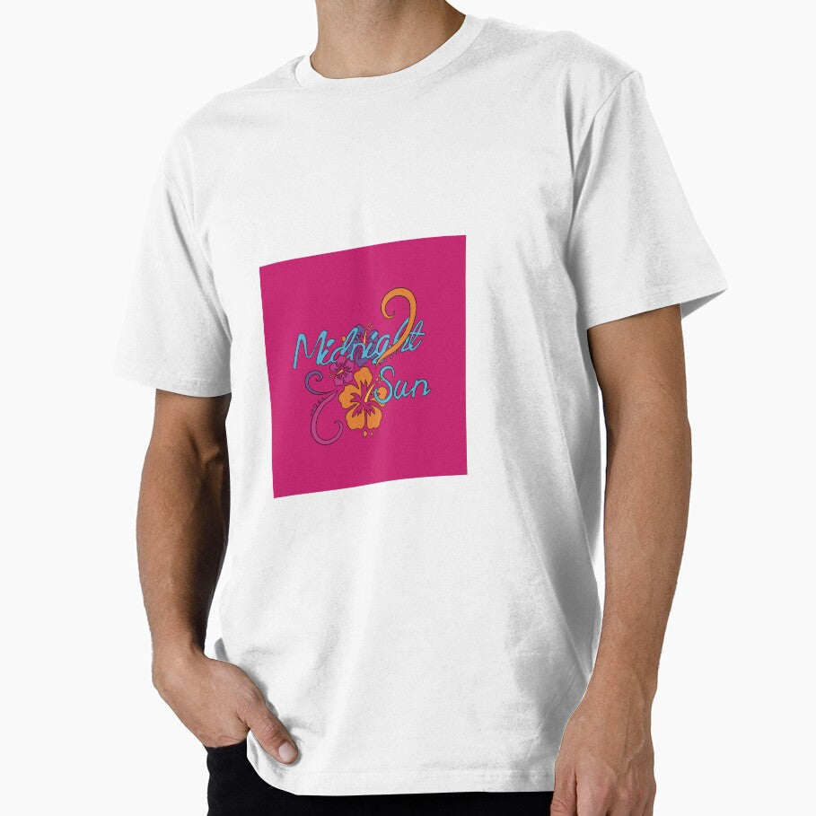 Midnight Sun Summer Aesthetic – Y2K Pop Vibrant Design | Zara Larsson Inspired Sticker, T-Shirt & Poster by CoverCulture