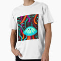 An adorable multicolored jellyfish by MetaLinda