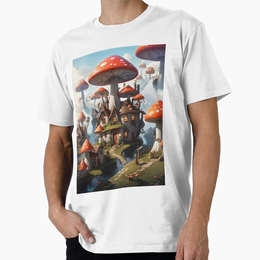 Whimsical Mushroom Village by Vitalka-uk