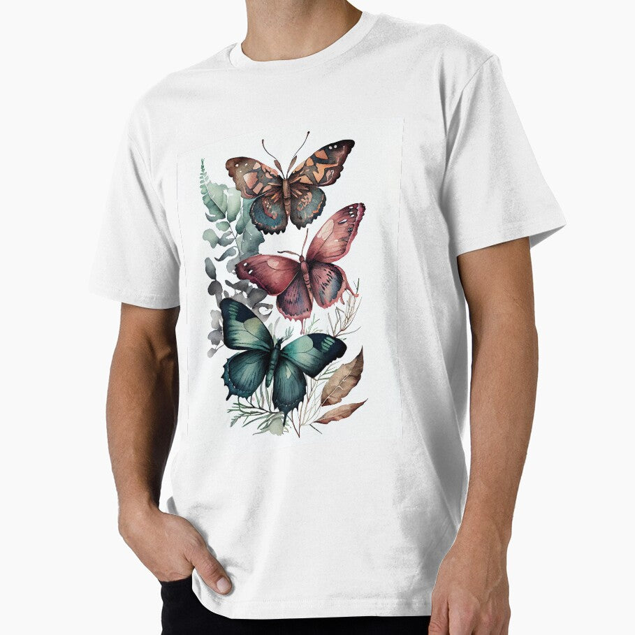 Boho Wall Decor Butterflies Wall Art For Livingroom Painting Butterflies Art Boho Original Wall Art For Livingroom by Peek-Designs