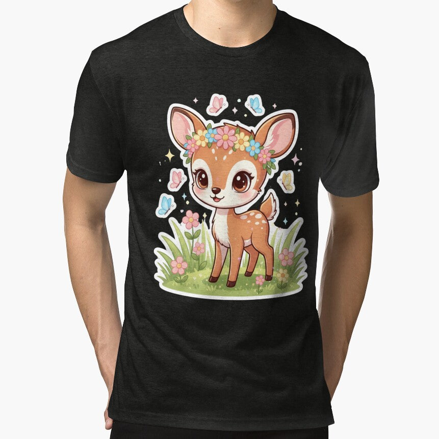 Enchanted Forest Fawn by SimonsDesignArt