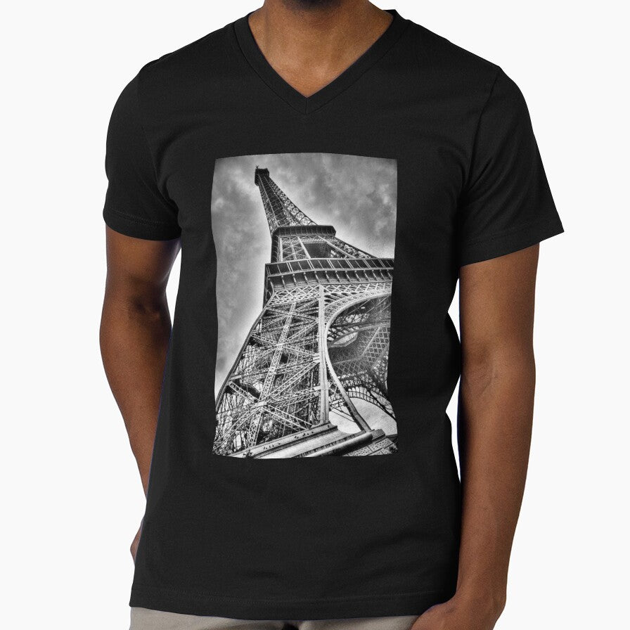 Eiffel Tower Black & White by Paul Thompson Photography