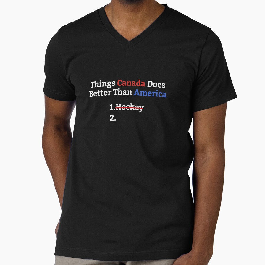 Things Canada Does Better Than America 1 Hockey 2 Funny by first-shirt ⭐ ⭐ ⭐ ⭐ ⭐