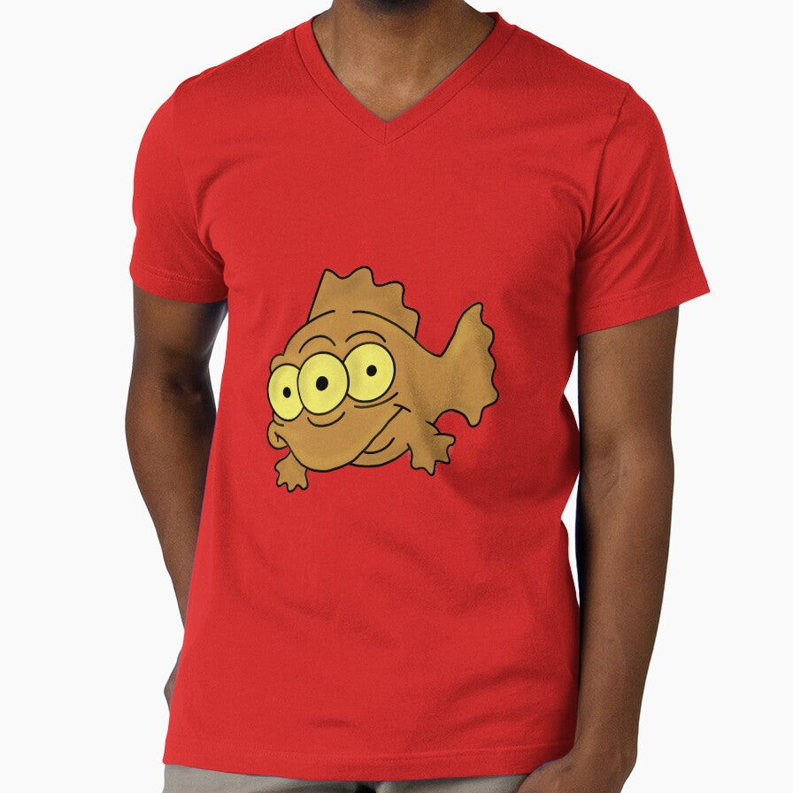 Blinky Simpsons fish by wiccantoadstyle