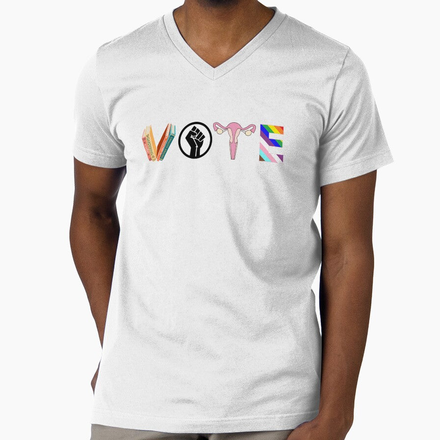 VOTE | Banned Books,Reproductive Rights, BLM, LGBTQ, Progress, Political Activism by zackup