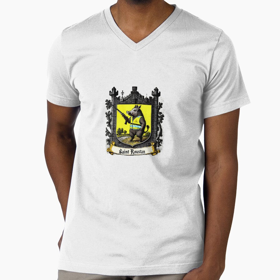 Coat of arms of the village of Saint Roustan by Real Life