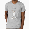 Llama yoga pose with llamaste by agrapedesign